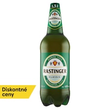 Rastinger Classic pivo svetlé konzumné 1,5 l