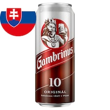 Gambrinus Originál 10 pivo výčapné svetlé 500 ml