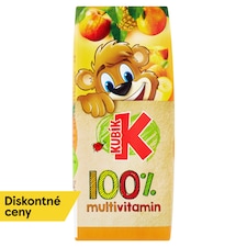 Kubík 100% multivitamín 200 ml