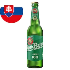 Zlatý Bažant 10% svetlé výčapné pivo fľaša 500 ml