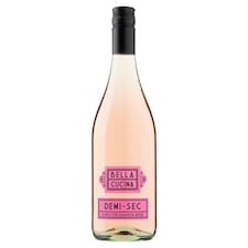 Bella Cucina Demi-Sec perlivé víno ružové polosuché 750 ml