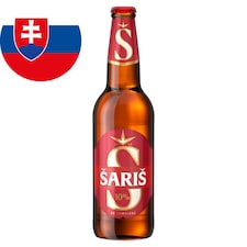 Šariš Iskrivá 10 pivo výčapné svetlé 500 ml