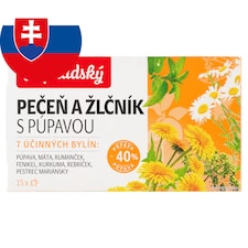 Popradský Pečeň a žlčník s púpavou bylinný čaj 15 x 1,5 g (22,5 g)
