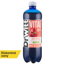 Dr Witt Vital Anti Stress príchuť granátové jablko, acai a červené hrozno 750 ml