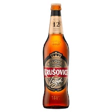 KRUŠOVICE KRÁLOVSKÝ LEŽÁK 12 PIVO fľaša 0,5 l