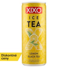 Xixo Ice Tea Lemon Black Tea nesýtený nápoj s citrónovou šťavou 250 ml