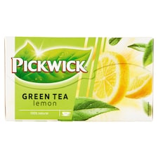 Pickwick Zelený čaj aromatizovaný s citrónovým oplodím 20 x 2,0 g (40 g)
