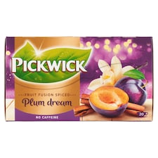 Pickwick Fruit Fusion Spiced Ovocný čaj so slivkami, vanilkou a škoricou 20 x 2 g (40 g)