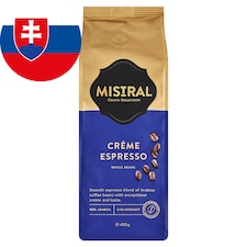 Mistral Créme Espresso pražená zrnková káva 400 g