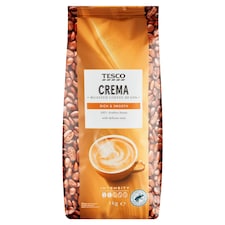 Crema pražená zrnková káva 1 kg