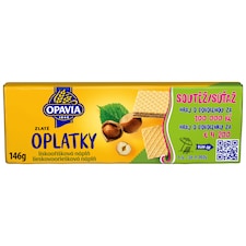 Opavia Oplátky Zlaté lieskooriešková náplň 146 g