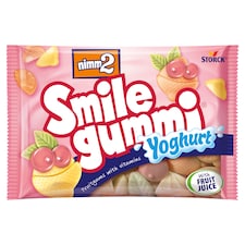nimm2 Smilegummi Yoghurt želé s jogurtom ovocnou príchuťou a vitamínmi 100 g
