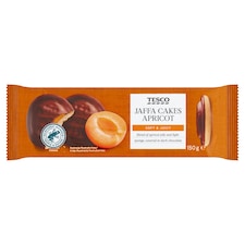 Piškóty s marhuľovým želé polomáčané v horkej čokoláde 150 g