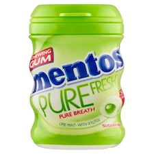 Mentos Pure Fresh Lime Mint žuvačky 30 ks 60 g