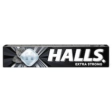 Halls bonbóny EXTRA STRONG mentol a eukalyptus 33,5 g