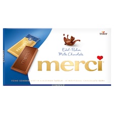 merci extra jemná mliečna čokoláda 100 g