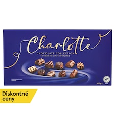 Charlotte Zmes bonbónov z mliečnej, horkej a bielej čokolády 400 g