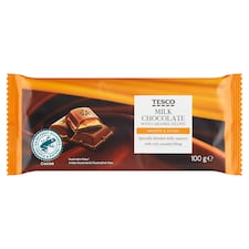 Mliečna čokoláda s karamelovou náplňou 100 g
