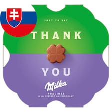 Milka bonboniéra Thank You, kakaová náplň 44 g