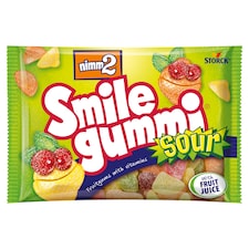 nimm2 Smilegummi Sour kyslé želé s ovocnou príchuťou a vitamínmi 100 g