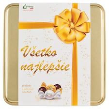 Cerone Všetko najlepšie pralinky z mliečnej čokolády 200 g