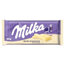 Milka White biela čokoláda z alpského mlieka 90 g