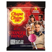 Chupa Chups Stranger Things lízanky sáčik 10 ks