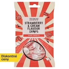 Smotanové dropsy s jahodovou príchuťou 90 g