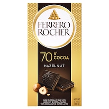Ferrero Rocher Plnená horká čokoláda extra s lieskoorieškovou náplňou 90 g