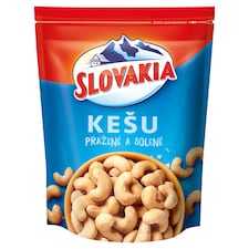 Slovakia Kešu pražené a solené 125 g