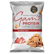 Gam's Proteínové šošovicové lupienky s príchuťou údenej šunky 65 g