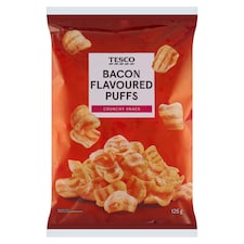 Pšeničný snack fritovaný s príchuťou slaniny solený 125 g