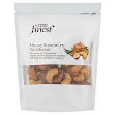Finest Zmes karamelizovaných suchých škrupinových plodov s medom a rozmarínom 150 g