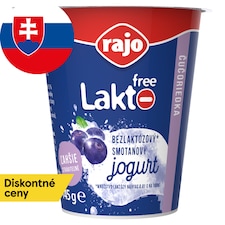 Rajo Lakto Free Smotanový jogurt čučoriedka 145 g