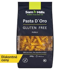 Sam Mills Pasta D'Oro Fusilli 100% kukuričné cestoviny sušené bez gluténu 500 g