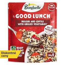 Bonduelle Good Lunch bulgur a šošovica s grilovanou zeleninou 250 g