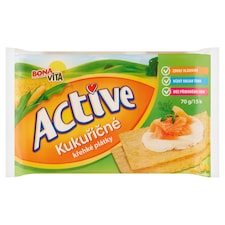 Bona Vita Active Krehké plátky kukuričné 15 ks 70 g