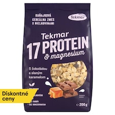 Tekmar 17 Protein & Magnesium raňajková cereálna zmes s čokoládou a karamelom 200 g