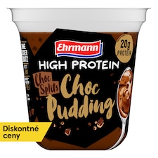 Ehrmann High Protein Pudding Choc Chocsplits 230 g