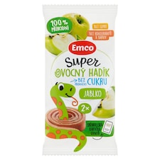 Emco Super ovocný hadík jablko 2 ks 20 g