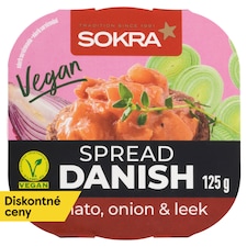Sokra Vegánska nátierka s hrachovou bielkovinou na dánsky spôsob 125 g