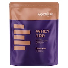 Voxberg Protein Whey 100 bielkovinový prášok príchuť škorica 13 x 30 g (390 g)
