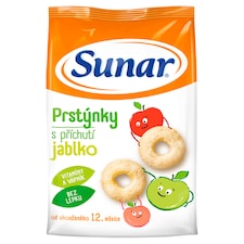 Sunar detské chrumky jablčné prstienky 50 g