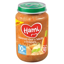 HAMI príkrm Zeleninový vývar s teľacím a krúpami 10+ 200 g