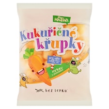 Chrumky kukuričné s príchuťou mrkva a ananás 40 g