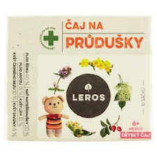 Leros Detský čaj na priedušky 10 x 1,5 g (15 g)