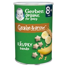 GERBER Organic chrumky banánové 35 g