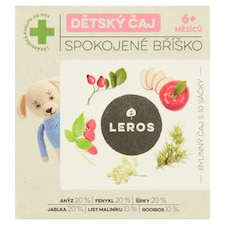 Leros Detský čaj, spokojné bruško 10 x 2 g (20 g)