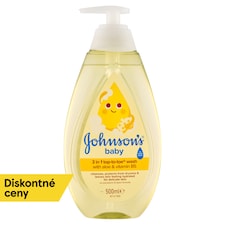Johnson's Baby 3 in 1 Top-To-Toe umývací gél 500 ml