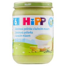 HiPP Bio zeleninová polievka s kuracím mäsom 190 g